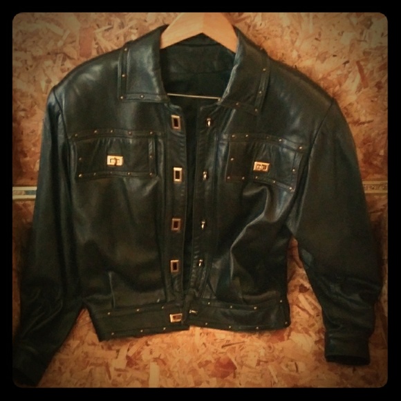 🇺🇸 Soft Designer Lambskin Med Black Leather - Picture 3 of 7